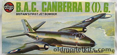 Airfix 1/72 BAC Canberra B(1)6 - Royal Air Force or B.20 Royal Australian Air Force, 05012-8 plastic model kit